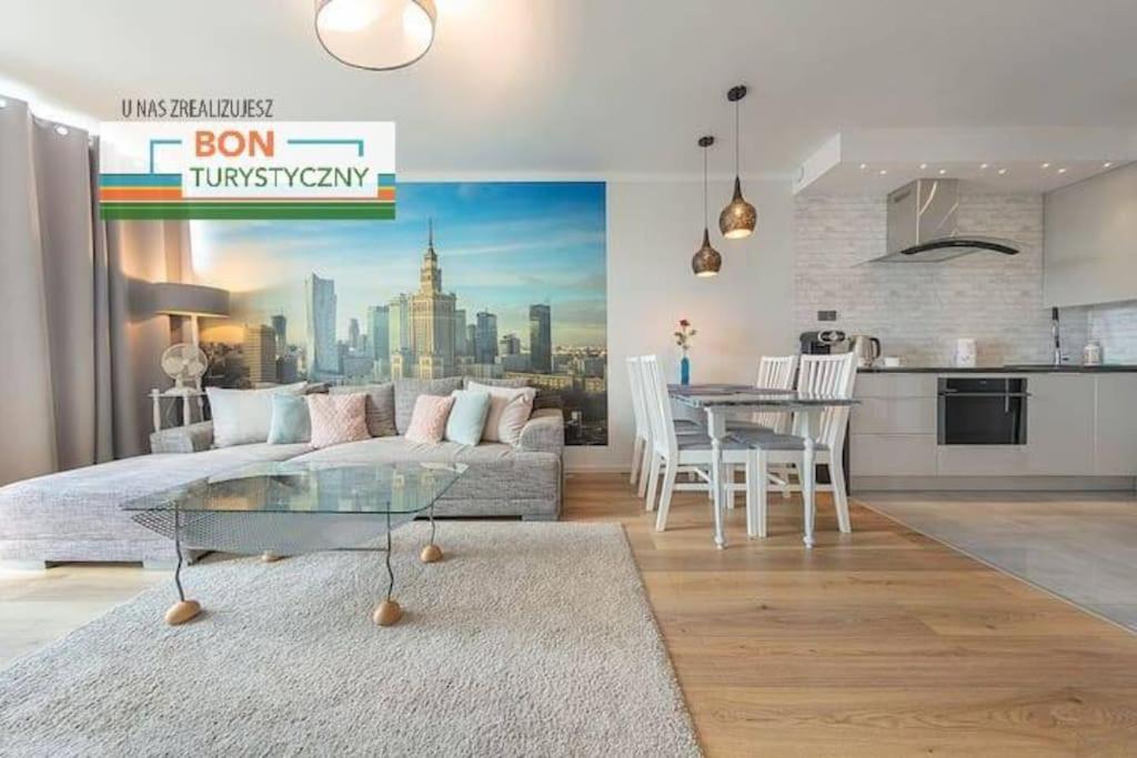 City Center-Comfortable And Stylish Apartment- P2 Warszawa Eksteriør billede