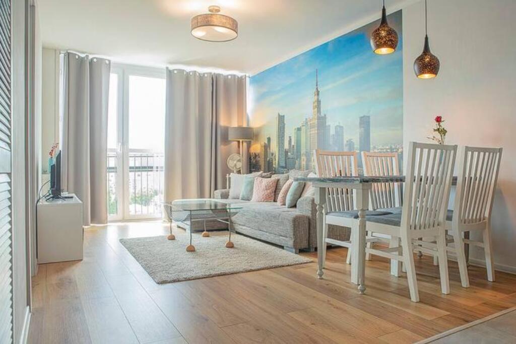 City Center-Comfortable And Stylish Apartment- P2 Warszawa Eksteriør billede